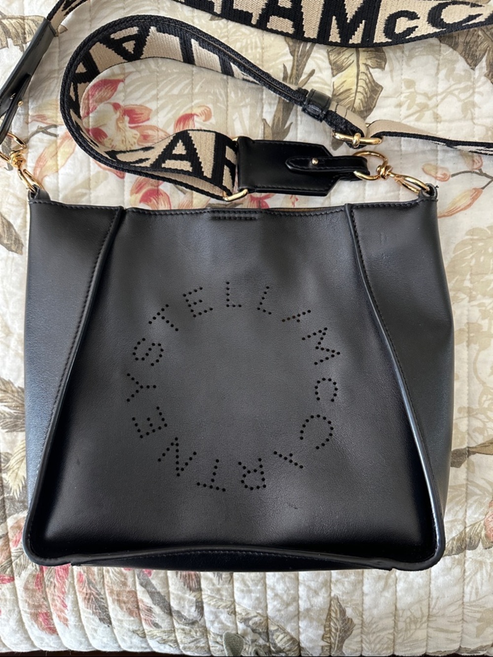 Stella McCartney Mini Faux Leather Crossbody Bag - Picture 2 of 11